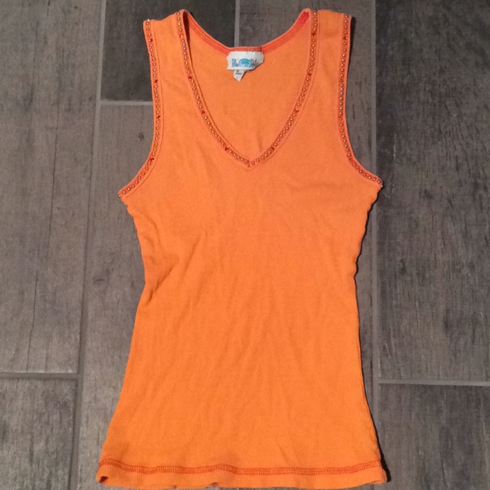 Orange top